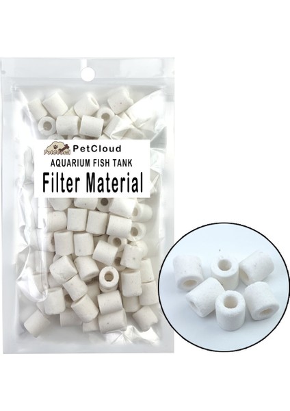 Biyokimyasal Sütun Stili 100 Gram 100G Akvaryum Filtre Malzemeleri Aktif Karbon Seramik Halka Top Köpük Balık Tankı Filtre Malzemesi Bio Toplar Akvaryum Filtre Aksesuarları (Yurt Dışından)