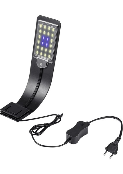 Beyaz Abd Fiş Stili 12 Led'li LED Akvaryum Işığı Balık Tankları Klip Işıkları LED Bitkiler Yetiştirme Işıkları Suda Dayanıklı Lamba (Yurt Dışından)