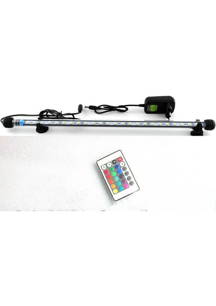 38CM Çok Renkli Stil Uzaktan Kumandalı Md LED Işık Çubuğu Daldırılabilir Şerit Tüp Denizaltı Lambası Çok Renkli Rgb Akvaryum Balık Tankı Su Geçirmez IP68 (Yurt Dışından) modelleri