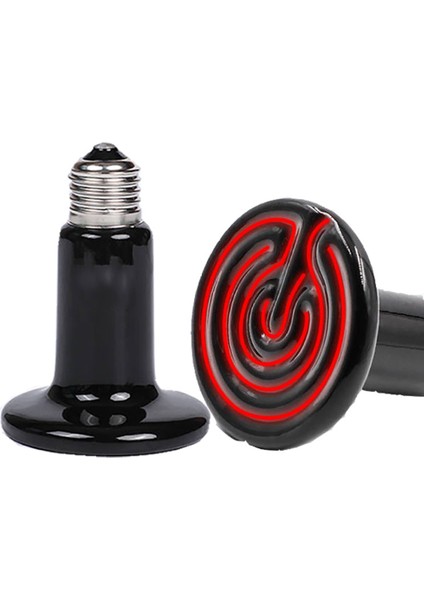 50W Tarzı Sürüngen Isı Lambası Seramik Kızılötesi Lamba Sürüngen Ampul Sıcaklık Kontrol Ekipmanı (Yurt Dışından) fiyatları