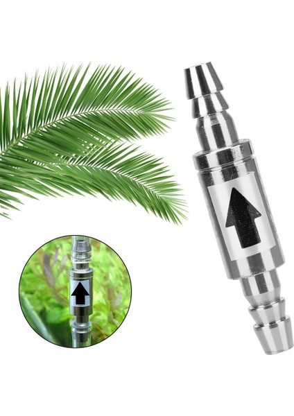 4mm Akvaryum Su Valfi Co2 Sistemi Difüzör Dioksit Silindiri Paslanmaz Çelik Check Valf Co2 Ekipmanı Için Non Return Su (Yurt Dışından)
