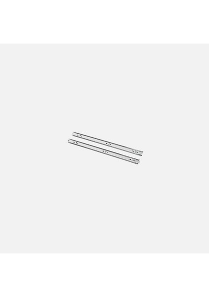 Kısmi Açılım Bilyalı Çekmece Rayı 27X435 mm