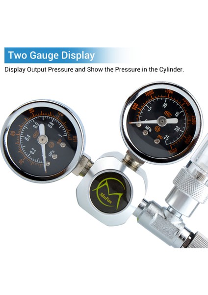 Kabarcık Ölçer Stili W21.8 Ab Fişi Nıcrew Akvaryum Co2 Regülatörü Kontrol Vanası Balon Sayacı Manyetik Solenoid Vana Akvaryum Co2 Basınç Düşürücü Vana (Yurt Dışından)
