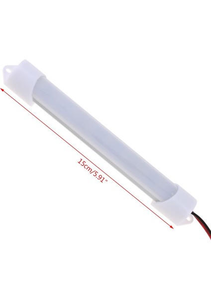 31CM Tarzı 1 Adet Beyaz 12V LED Araba LED Smd Iç Aydınlatma Barı Tüp Şerit Lamba Tekne (Yurt Dışından) fiyatları