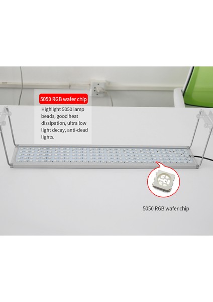 Bluetooth Denetleyici Stili Akvaryum Için cm LED Lamba Deniz Rgb LED Akvaryum Aydınlatma Balık Tank Lambası Bluetooth Dimmer Kontrol Cihazı ile (Yurt Dışından)
