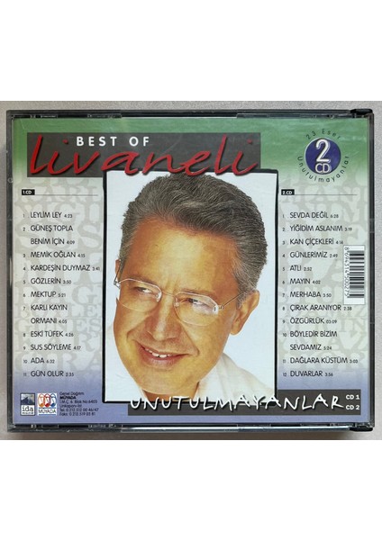 Zülfü Livaneli – Unutulmayanlar 1-2 Çift - Kitapçık