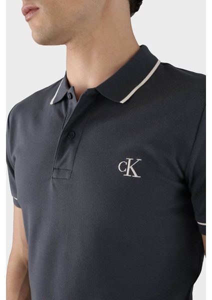 Pamuklu Slim Fit Polo Yaka T Shirt J30J315603CGE Erkek Polo Yaka T Shirt J30J315603 Cge modelleri