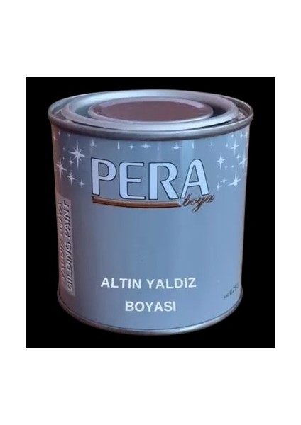 Extra Altın Yaldız Boya 0.25 Lt (Alüminyum)