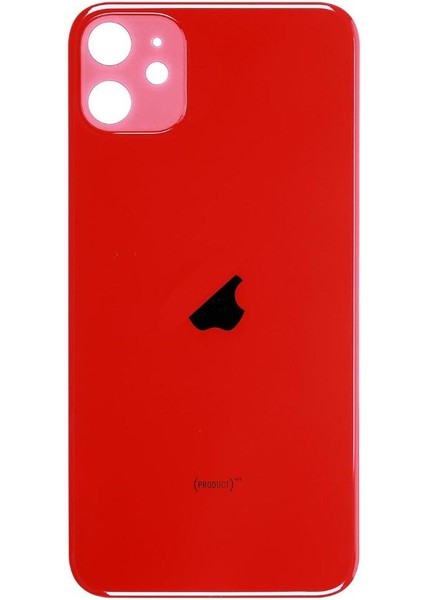 Apple iPhone Uyumlu 11 Arka Pil Kapağı Kırmızı