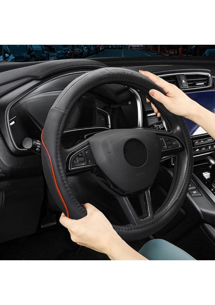 Suni Deri Direksiyon MC1003NR Premium Kırmızı