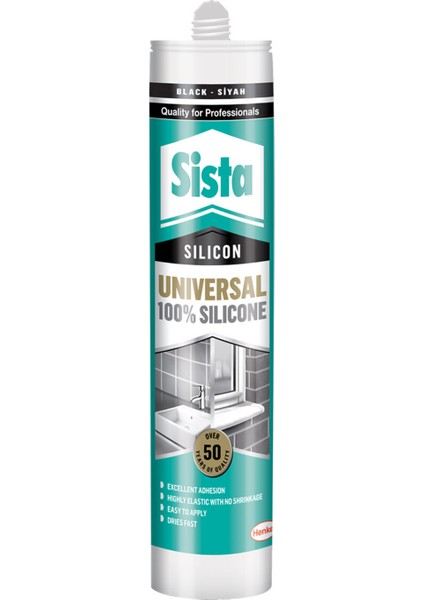 Universal Silikon Siyah 310 ml