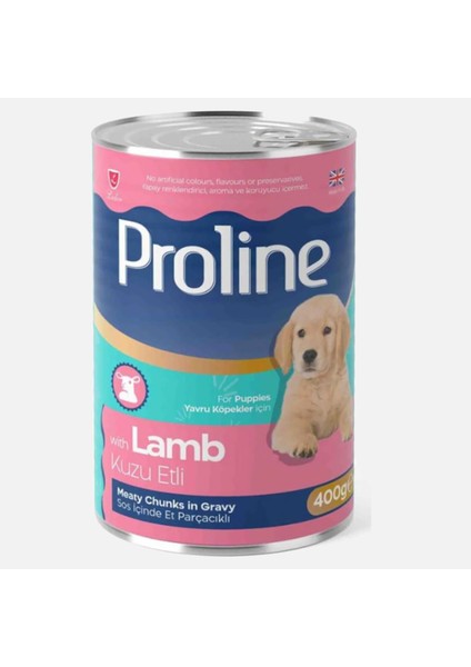 Proline Kuzu Etli Konserve Yavru Köpek Maması 400gr