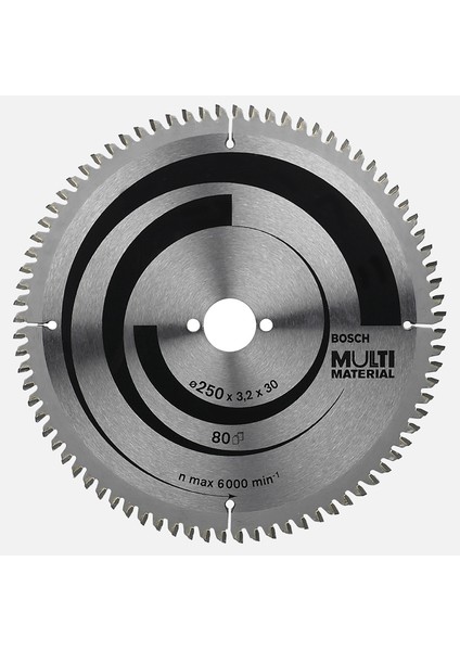 Daire Testere Bıçağı 250X30 mm 80 D