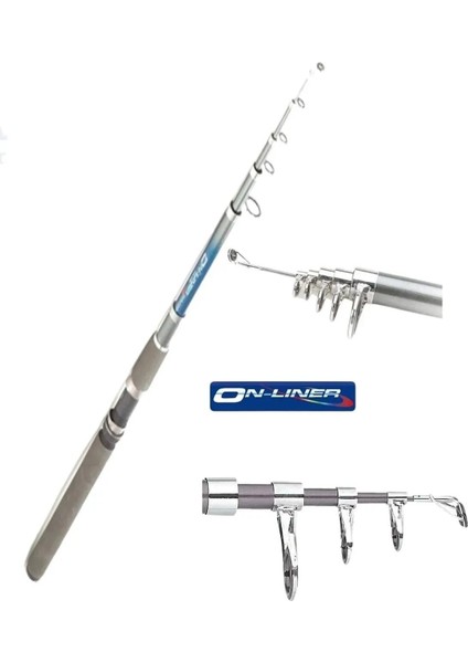 Onliner 350CM Teleskobik Olta Kamışı 100-200 gr Atarlı