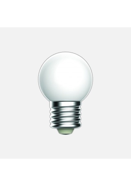 LED G45 1 W Sarı Klasik E27 Duy LED Ampul