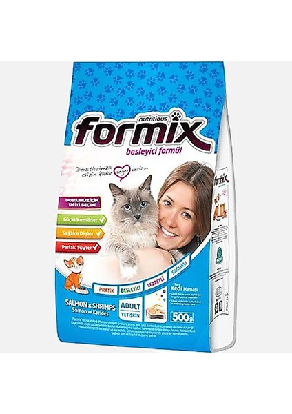 Somonlu Kedi Maması 500GR