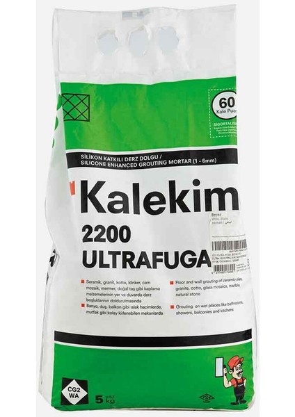 Ultra Fuga Derz Dolgu Gri 5 kg