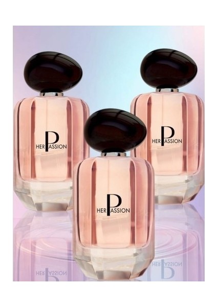 Her Passion Kadın Parfümü Edp 6o ml (3 Adet )