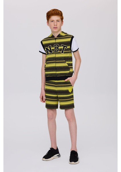 Bg Store Erkek Çocuk Desenli Yelek