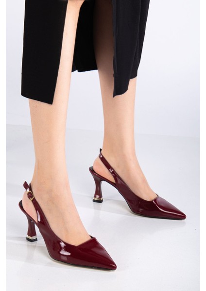 Nomi Topuklu Rugan Ayakkabı Siyah modelleri