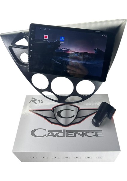 Ford Focus 1998-2005 Cadence R15 (Dvr Kayıt Cihazı Hediye) Pro Oem Multimedia
