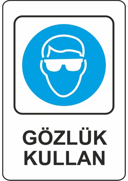 16 x 24 cm Pvc Gözlük Kullan