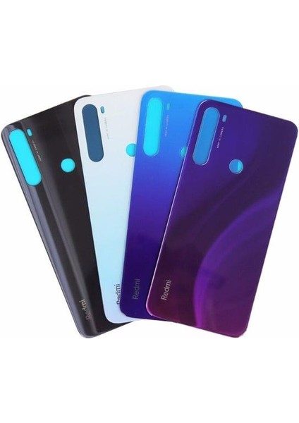 Redmi Uyumlu Note 8 Pil Kapağı Beyaz