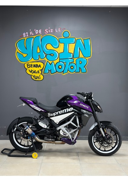 Cf Moto 250 Nk Özel Üretim Ön Koruma Takozu (Koruma Demiri)