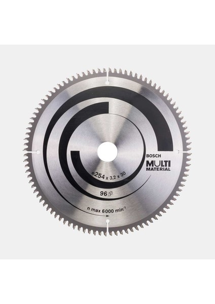 Daire Testere Bıçağı Çok Amaçlı 254X30 mm 96 Diş