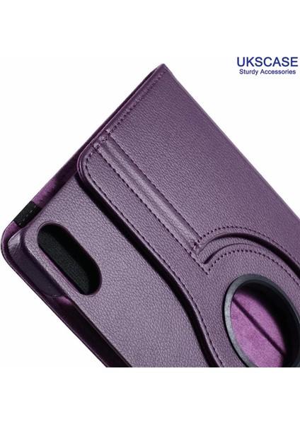 Honor Pad X8A (11'' 2024) Uyumlu 360° Dönebilen Standlı Suni Deri Kılıf + Ekran Koruyucu Nano Cam indirimleri