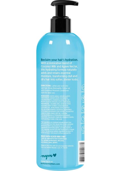 Coconut Milk & Agave Nectar Nemlendirici Şampuan 450 ml