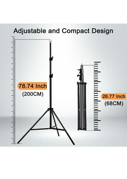 150*200 cm T Stand Bar Fon Perde Pvc Background Backdrop Çekim Standı T-Shape 1.5X2M