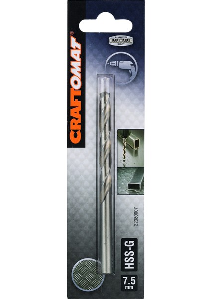 Hss-G Metal Matkap Ucu 7.5 mm