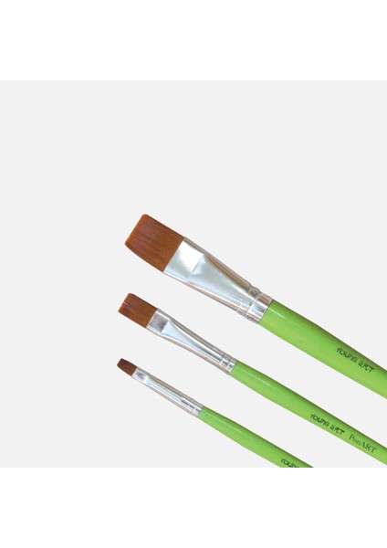 7210 Düz Sentetik Fırça No:8