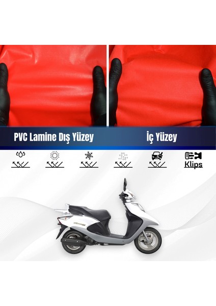 Honda Vfr 1200 x Crosstourer Motosiklet Brandası Su Geçirmez Branda Kırmızı Branda Motor Branda Xxl