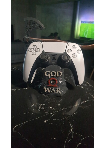 God Of War Ps4 / Ps5 / Xbox Kol Tutucu Stand Kratos Baltalı Kontrol Ünitesi Standı Joystick-Telefon Tutucu Dekor Ürünü indirimleri