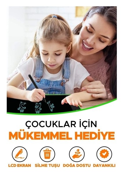 Tablet LCD 8.5 Inç Dijital Kalemli Çizim Yazı Tahtası Grafik Not Yazma Eğitim Tableti modelleri