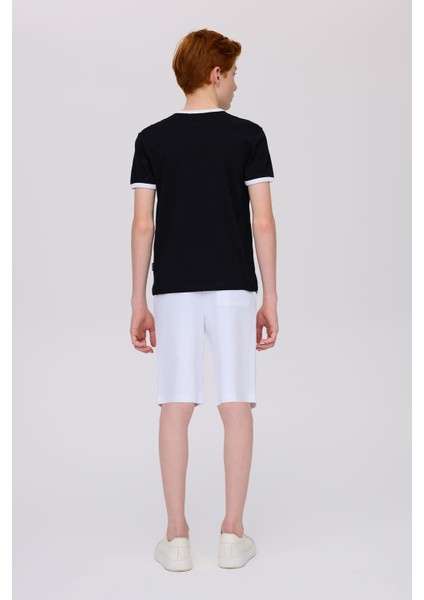 Bg Store Erkek Çocuk Siyah Tshirt