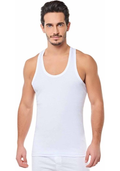 Erkek Atleti 3 Lü Paket Beyaz-Gri