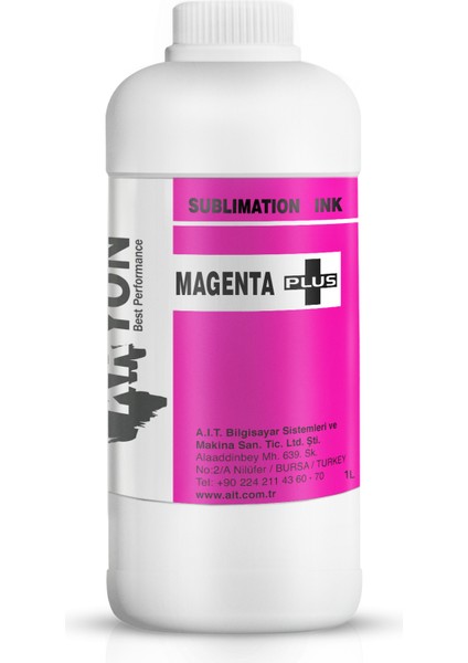 Kryon Plus Magenta Süblimasyon Mürekkep 1 kg