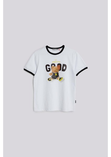 Erkek Çocuk Beyaz Tshirt indirimleri