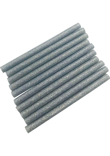 Renkli 7* Gümüş Simli Sıcak Tutkal Çubukları Yapıştırma Tabancası El Sanatları Telefon Kılıfı Albüm Tamir Aksesuarları Yapışkan Çubuk 10 Adet (Yurt Dışından) modelleri