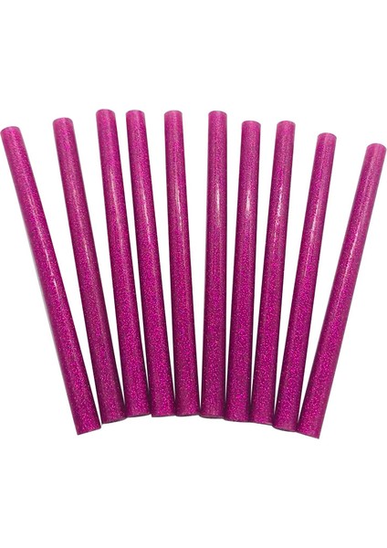 Renkli 7mm* Simli Sıcak Tutkal Çubukları Tutkal Tabancası El Sanatları Telefon Kılıfı Albüm Onarım Aksesuarları Yapışkan Çubuk (Yurt Dışından) fırsatları