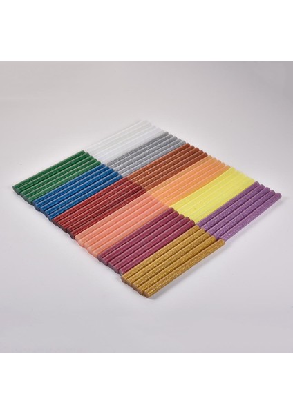 60 Adet 12 Renk Sıcak Eritmeli Yapışkan Yapışkan Çubuk 7 x Dıy Sıcak Tutkal Çubuk Elektrikli Tutkal Tabancası Için El Sanatları Onarım (Yurt Dışından) modelleri