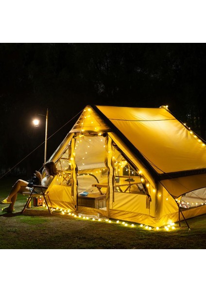 Tourus Şişme Çadır 300X210X200 cm 6,00M2 Çantalı Pompalı Lüx Şişme Çadır