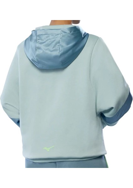 Athletics Mizuno Hoody Kadın Kapüşonlu Sweatshirt Yeşil fırsatları