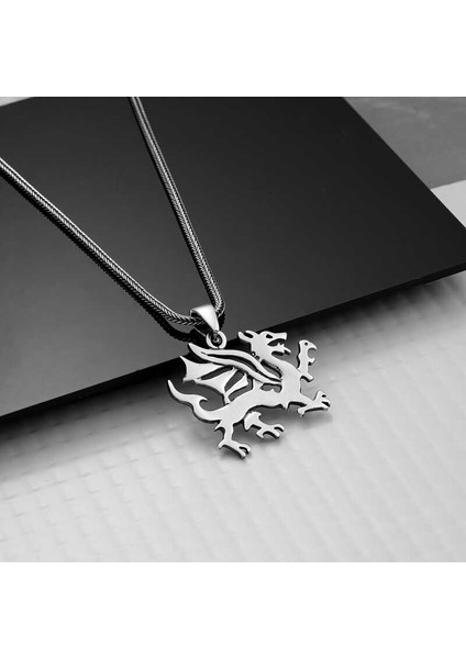 925 Ayar Gümüş Ejderha Erkek Gümüş Kolye fiyatları