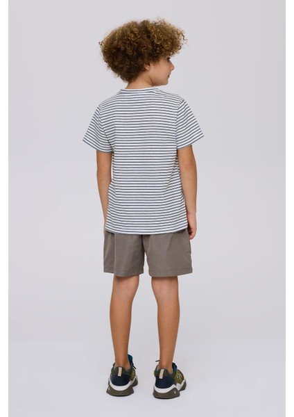 Bg Store Erkek Çocuk Çizgili Tshirt
