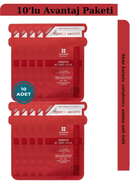 Mediu Amino Ac-Free Maske 10 Adet