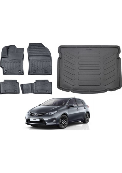 Toyota Auris 2013 Model Bagaj Havuzu Paspas Takımı Maxi Eva Serisi